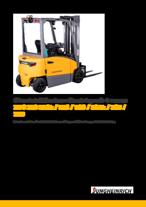 Електричні навантажувачі Jungheinrich EFG MC 330 