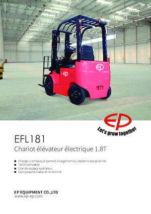 Електричні навантажувачі EP EFL181