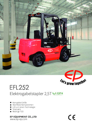 Електричні навантажувачі EP EFL252