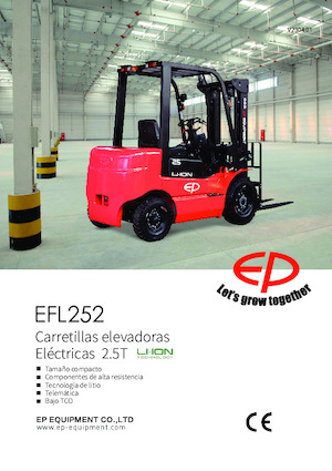 Електричні навантажувачі EP EFL252