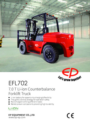 Електричні навантажувачі EP EFL702