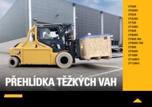 Електричні навантажувачі Caterpillar EP80N