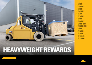 Електричні навантажувачі Caterpillar EP80N