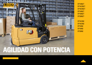 Електричні навантажувачі Caterpillar EP100N