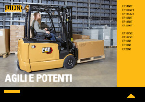 Електричні навантажувачі Caterpillar EP80N