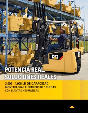 Електричні навантажувачі Caterpillar EP16PNT