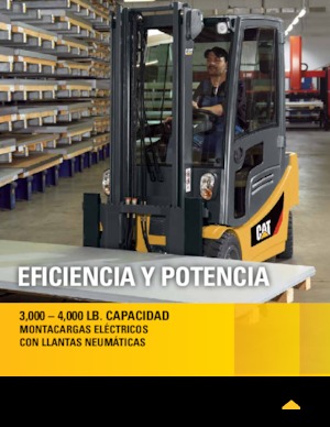 Електричні навантажувачі Caterpillar EPC3000