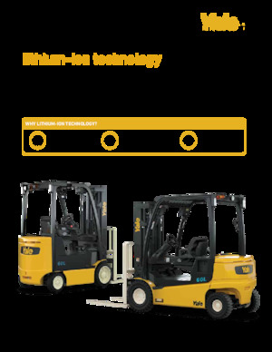 Електричні навантажувачі Yale ERC060VGL