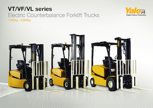 Електричні навантажувачі Yale ERP25VL MWB