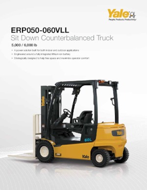 Електричні навантажувачі Yale ERP050VLL