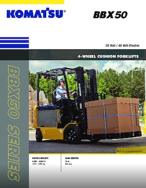 Електричні навантажувачі Komatsu FB20SHU-6