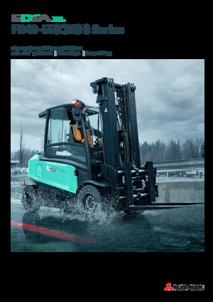 Електричні навантажувачі Mitsubishi FB40N  