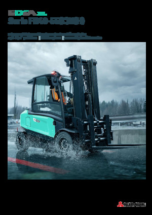 Електричні навантажувачі Mitsubishi FB40N  