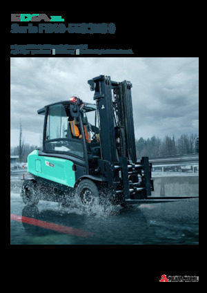 Електричні навантажувачі Mitsubishi FB40N  