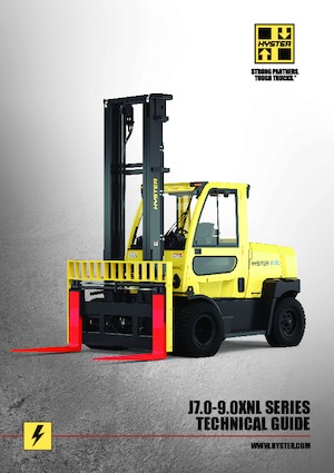 Електричні навантажувачі Hyster J8.0XNL9 