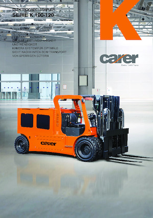 Електричні навантажувачі Carer K 100 