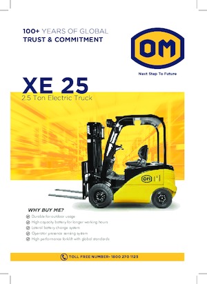 Електричні навантажувачі OM XE25