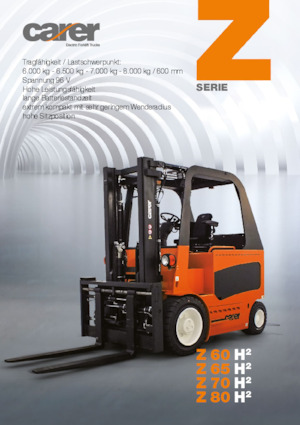 Електричні навантажувачі Carer Z 70 H²