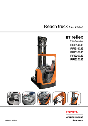 Електричні штабелері BT Reflex RRE 140 H