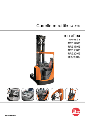 Електричні штабелері BT Reflex RRE 140 H