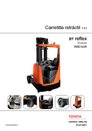 Електричні штабелері BT Reflex RRE 160 R