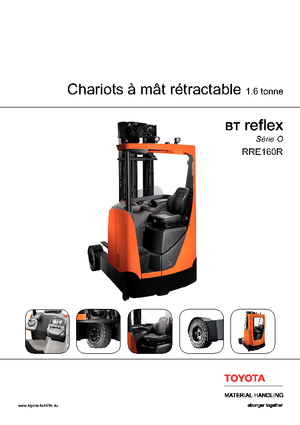 Електричні штабелері BT Reflex RRE 160 R