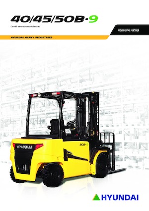 Електричні навантажувачі Hyundai 40B-9
