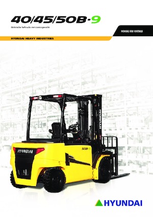 Електричні навантажувачі Hyundai 40B-9