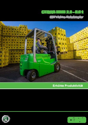 Електричні навантажувачі Cesab B 640