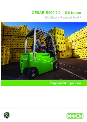 Електричні навантажувачі Cesab B 640