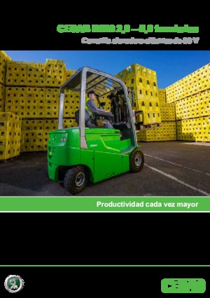 Електричні навантажувачі Cesab B 640