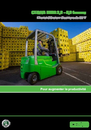 Електричні навантажувачі Cesab B 640