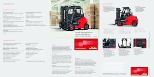 Електричні навантажувачі Linde E 70