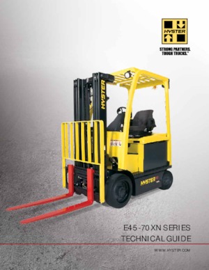 Електричні навантажувачі Hyster E55XN