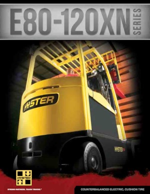 Електричні навантажувачі Hyster E100XN