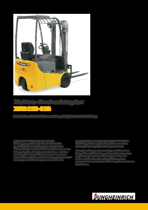 Електричні навантажувачі Jungheinrich EFG 113