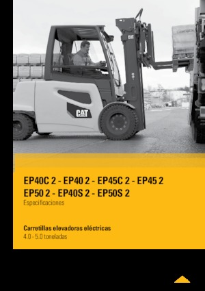 Електричні навантажувачі Caterpillar EP50 2