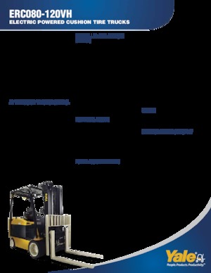 Електричні навантажувачі Yale ERC100VH