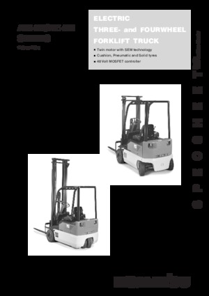 Електричні навантажувачі Komatsu FB 12 M 2 R