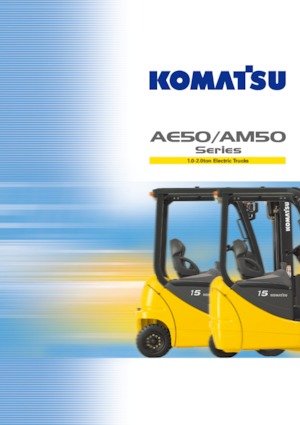 Електричні навантажувачі Komatsu FB15M-12