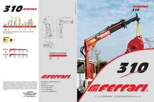 Електричні вантажні крани Ferrari® 310 A1 E 