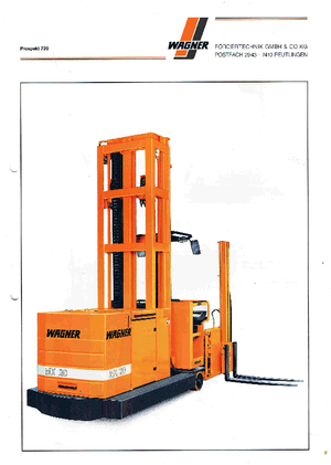 Електричні бічні завантажувачі Wagner MX 20 TE 3.900