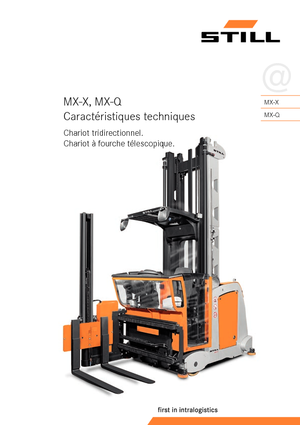 Електричні бічні завантажувачі Still MX-X