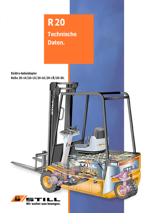 Електричні навантажувачі Still R 20-20