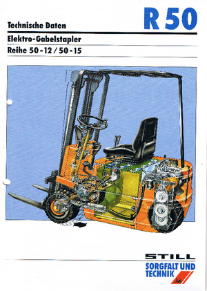 Електричні навантажувачі Still R 50-15