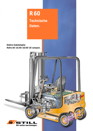 Електричні навантажувачі Still R 60-20 C