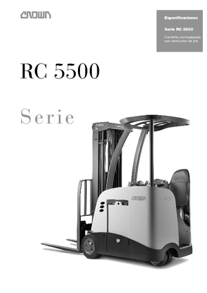 Електричні навантажувачі Crown RC 5515 1.5