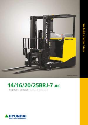 Електричні штабелері Hyundai 14 BRJ 7