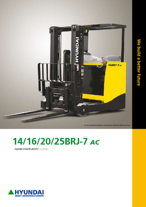 Електричні штабелері Hyundai 14 BRJ 7