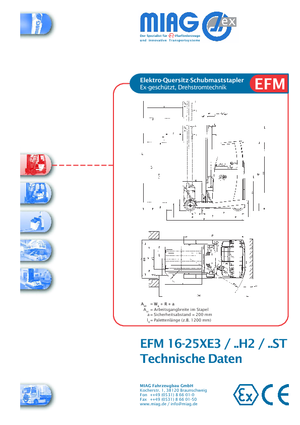 Електричні вибухозахищені ричтраки Miag EFM 16 XE 3